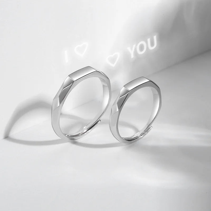 "I Love You" Projection Ring Set™